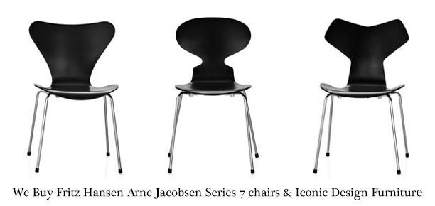 2nd Hand Fritz Hansen Arne Jacobsen Series 7 Chairs img