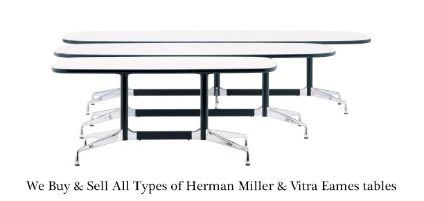 Second Hand Used Herman MIller And Vitra Eames Tables